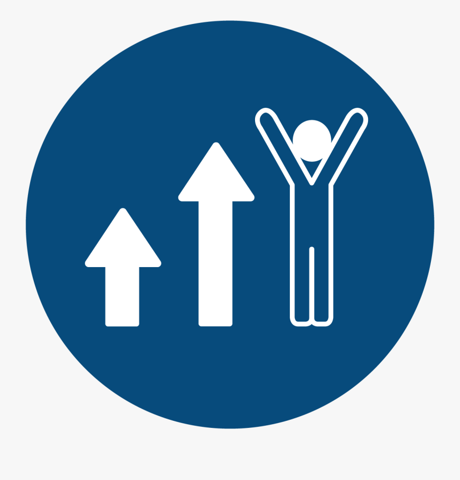 Leading Change Icon - Diversified Icon Png Blue, Transparent Clipart