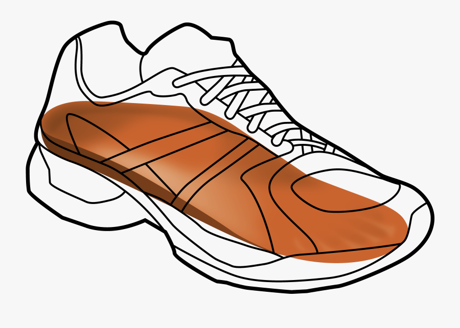 Running Shoe Clip Art, Transparent Clipart