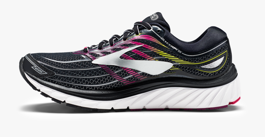 Clip Art Women S Running Shoes - Brooks Glycerin 15 Mens, Transparent Clipart