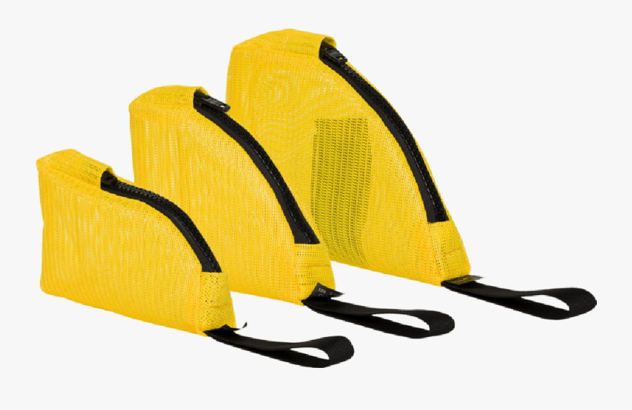 Yellow Mesh Weight Pouch - Zeagle Weight Pouch, Transparent Clipart