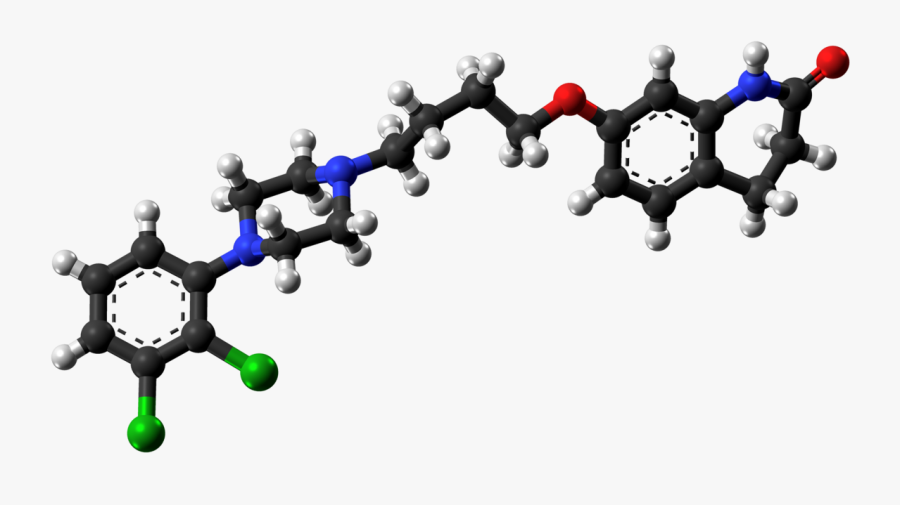 Aripiprazole Molecule, Transparent Clipart