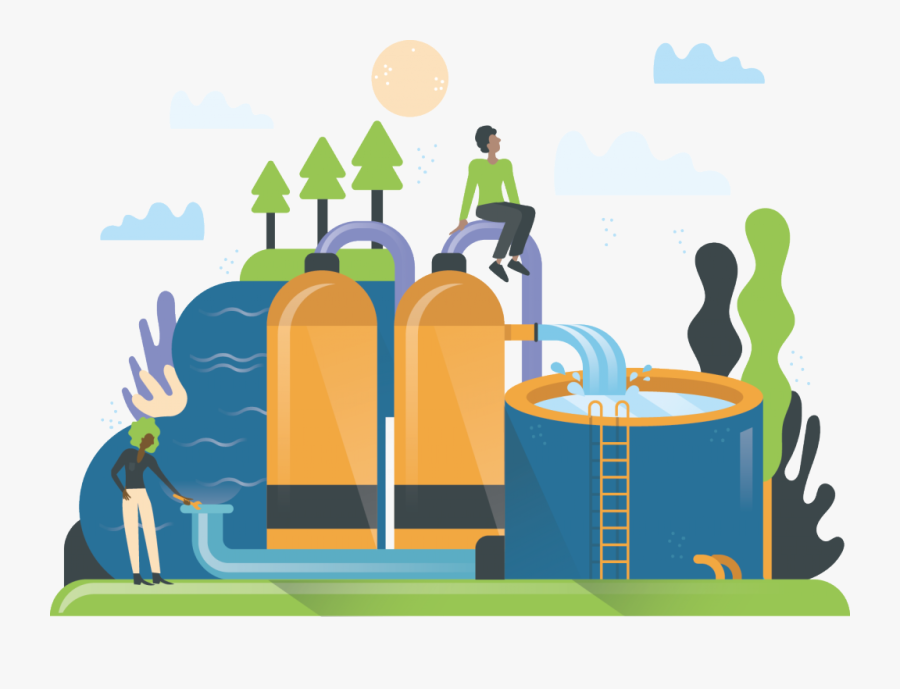 Urban Water Treatment Graphics , Free Transparent Clipart ClipartKey