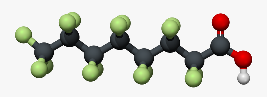 Pfoa Molecule, Transparent Clipart