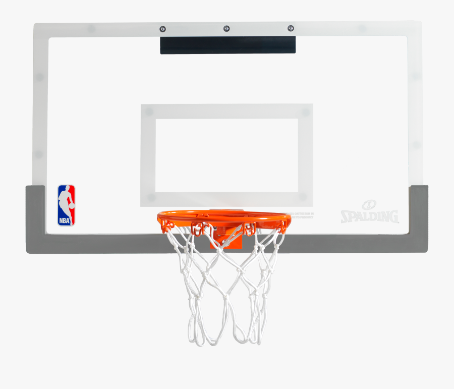 Nba Breakaway 180 Over The Door Mini Basketball Hoop - Nba Basketball Hoop, Transparent Clipart