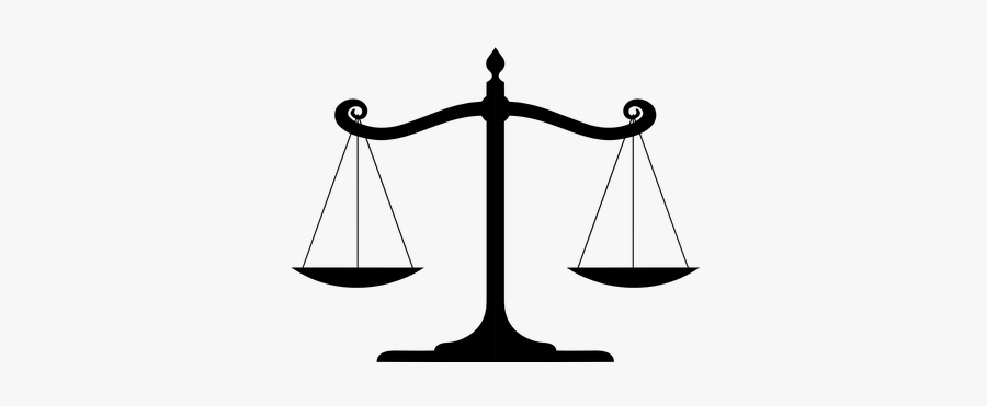 Balanced, Scale, Justice, Icon, Symbol, Court, Legal - Balance Scale Transparent, Transparent Clipart