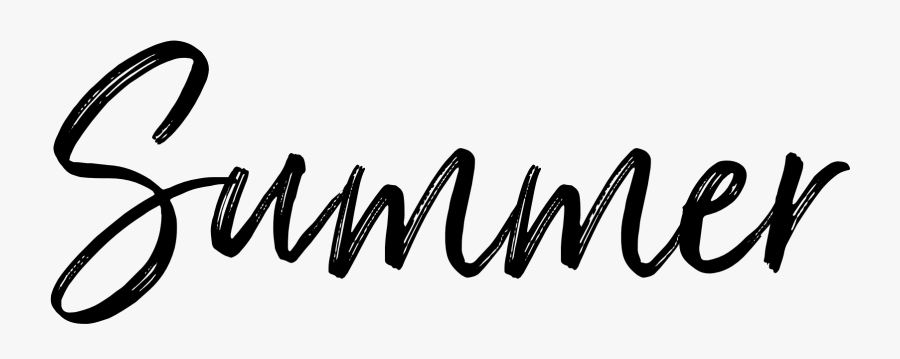 Summer Wedding Invitations - Calligraphy, Transparent Clipart