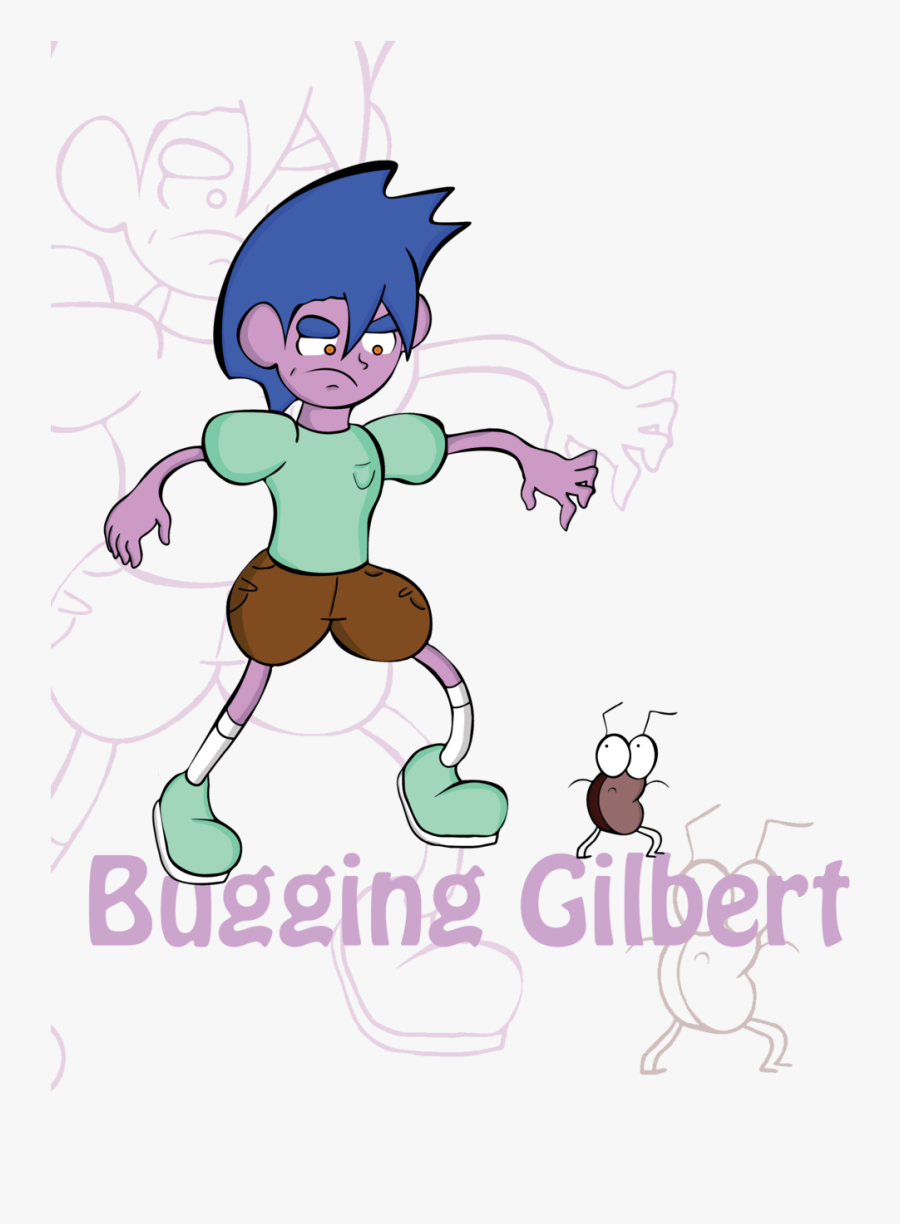 Bugging Gilbert Poster Small - Bog Standard, Transparent Clipart