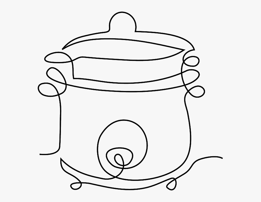 Transparent Crockpot Clipart - Clip Art Instant Pot, Transparent Clipart