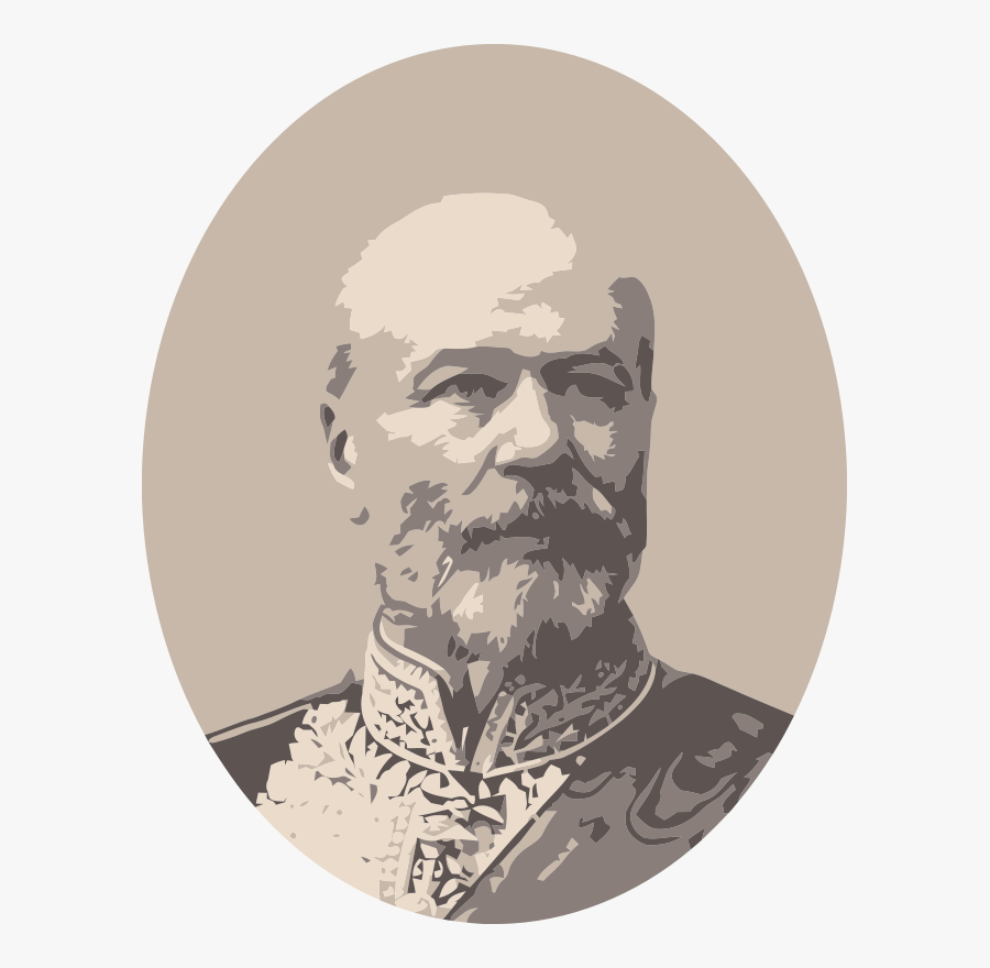 Old General - Illustration, Transparent Clipart
