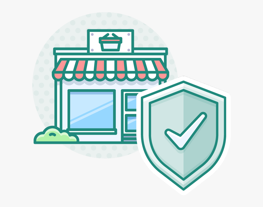 Retail Clipart General Store - Antivirus Shield, Transparent Clipart