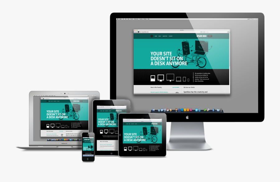 Responsive Web Design Clipart Design Png - Mobile Responsive Web Designing Png, Transparent Clipart