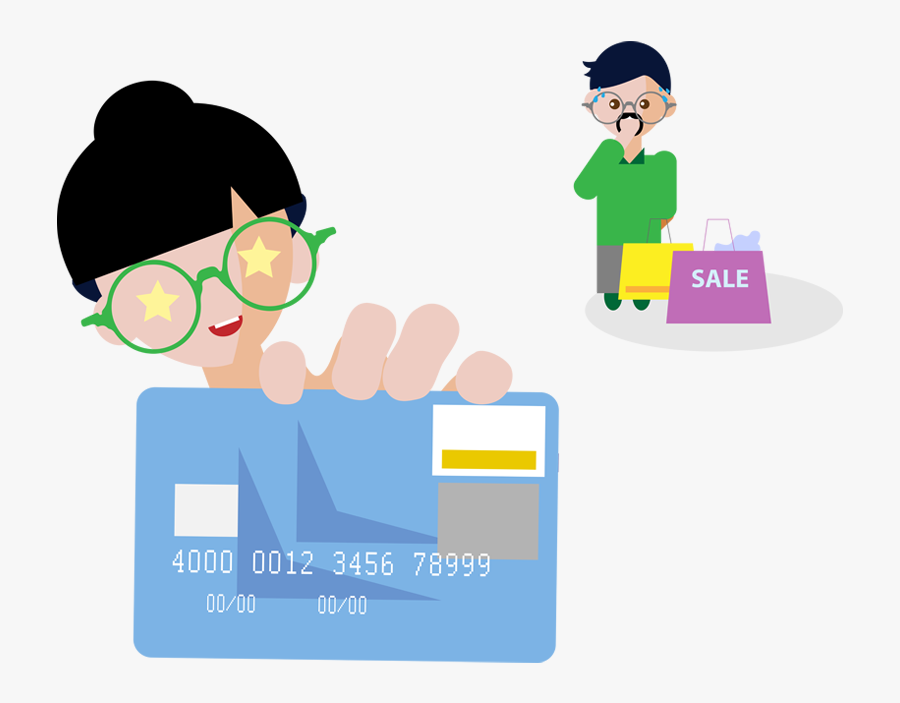 Credit Card, Transparent Clipart