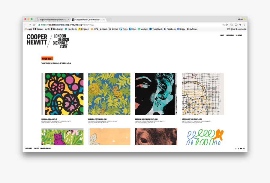 Visit Page Example - Cooper Hewitt, Transparent Clipart