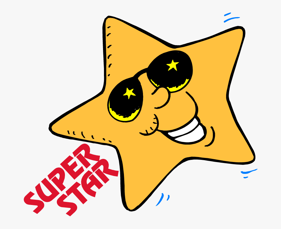 Super Star, Transparent Clipart