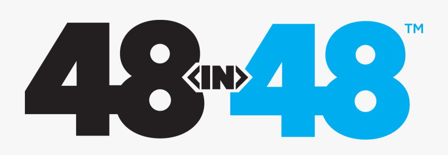48in48 Logo, Transparent Clipart