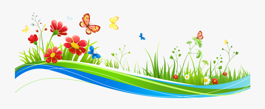 Butterfly Clip Art, Anna, Age 3, Flower Frame, High - Butterfly Border Design Png, Transparent Clipart