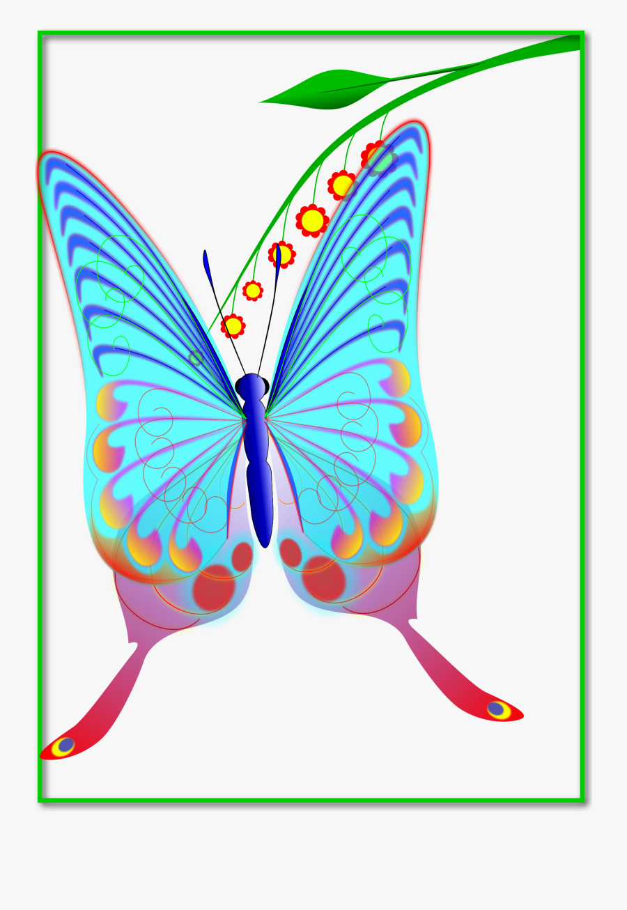 Butterfly Clipart Brush-footed Butterflies Butterfly - Butterfly, Transparent Clipart