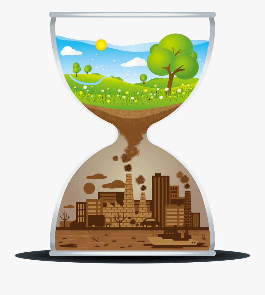 Clip Art Pollution Picture - Conciencia De La Ecologia, Transparent Clipart