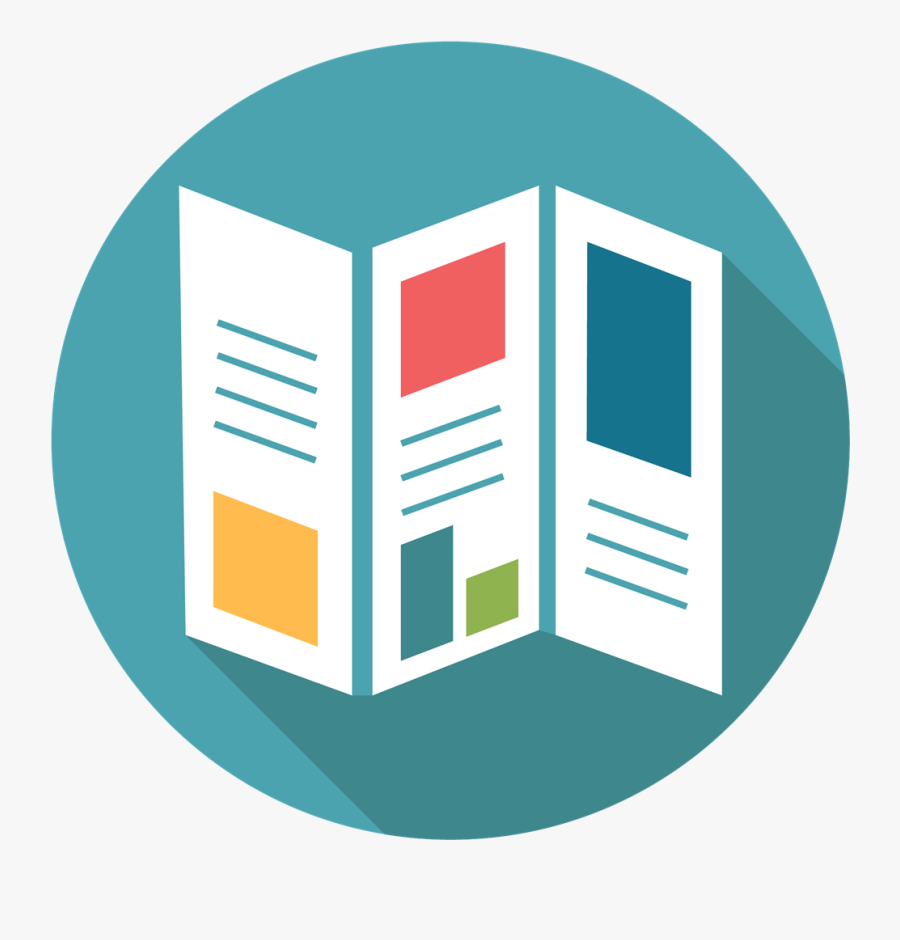 Image Result For Brochure Icon - Brochure Clipart, Transparent Clipart