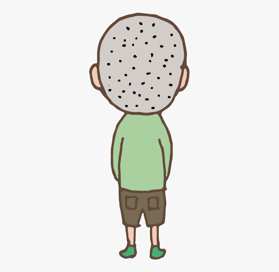 Skinhead Boy - 坊主 の 男の子 イラスト, Transparent Clipart