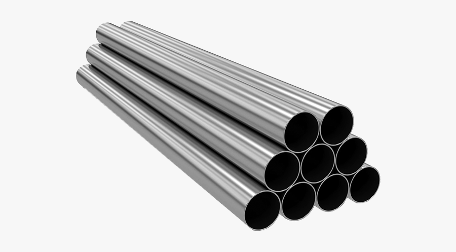 Svg Black And White Library Transparent Pipe Steel - Stainless Steel Pipe Png, Transparent Clipart