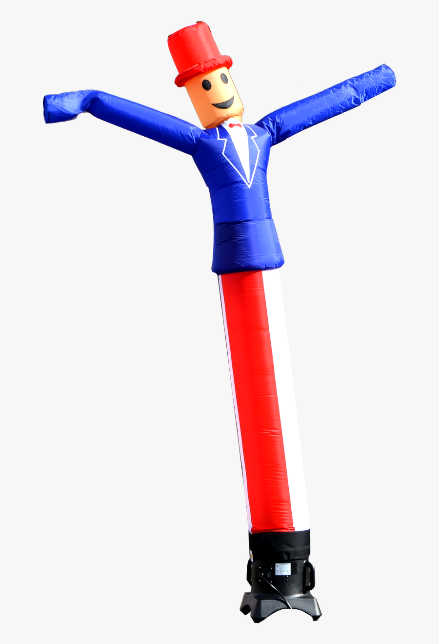 Transparent Uncle Sam Png Full Body - Tube Man, Transparent Clipart