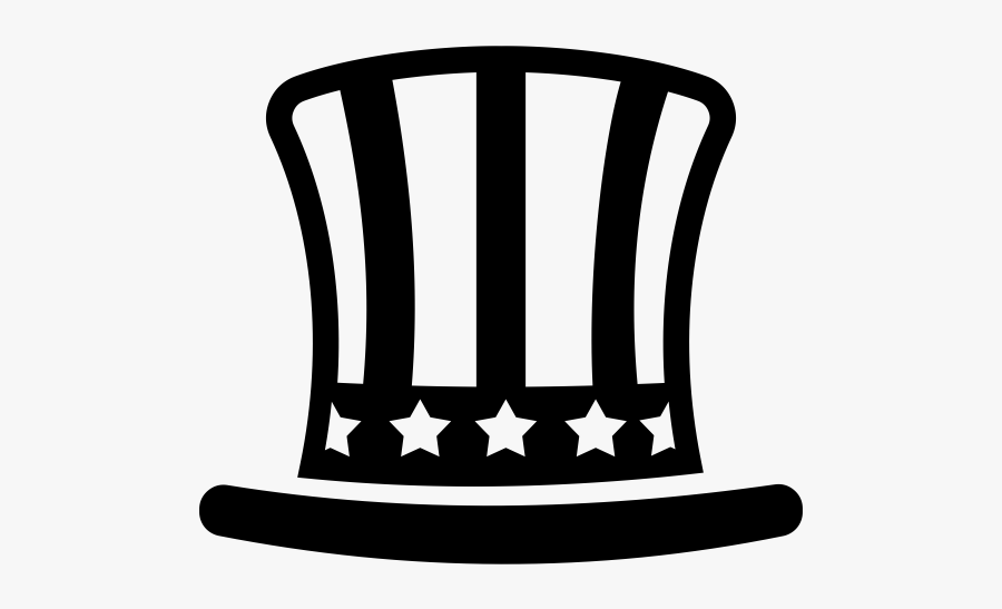 Uncle Sam Hat Rubber Stamp"
 Class="lazyload Lazyload - Emblem, Transparent Clipart