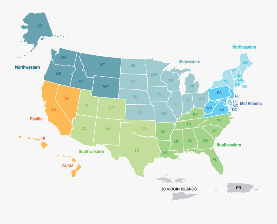 Democratic And Republican Counties, Transparent Clipart