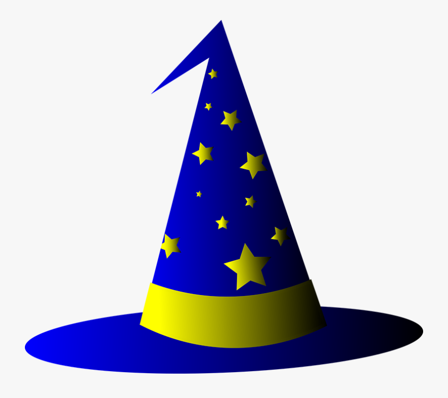 Wizard Hat Sorcerer Hat Magic Wizard Sorcerer - Wizard Hat Clipart Transparent, Transparent Clipart