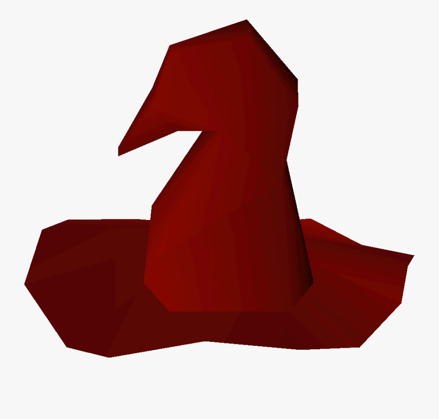 Red Wizard Hat Runescape - Red Wizard Hat Osrs, Transparent Clipart