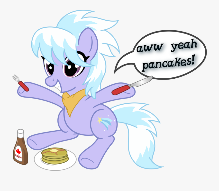 Transparent Maple Syrup Clipart - Cloudchaser Pancakes, Transparent Clipart
