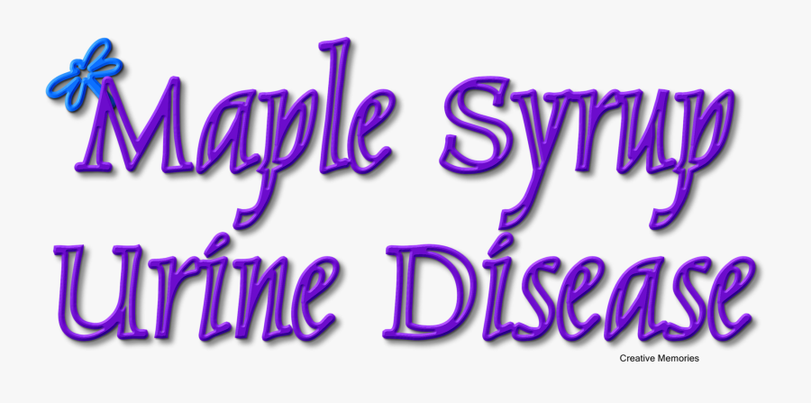 Maple Syrup Urine Disease, Transparent Clipart
