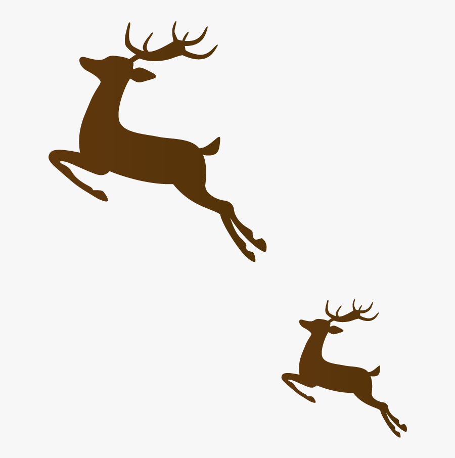 Christmas Vintage Deer Clipart , Png Download - Elk, Transparent Clipart