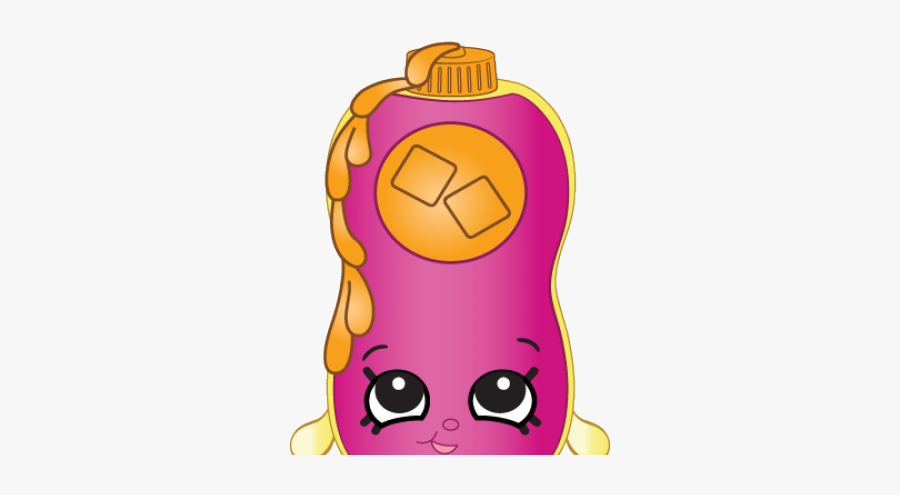 Shopkins Caramel Topping, Transparent Clipart