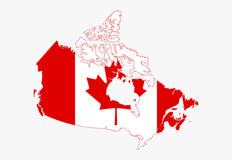 Map Of Canada, Transparent Clipart