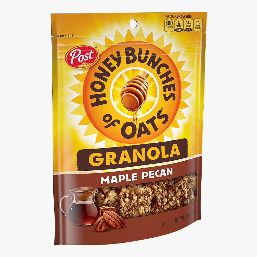 Hbo Granola Maple Pecan Product Bag - Post Foods, Transparent Clipart