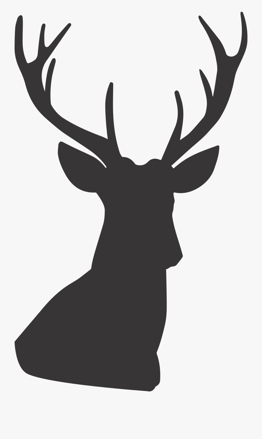 Reindeer Christmas Red Deer Santa Claus - غزال رسم, Transparent Clipart