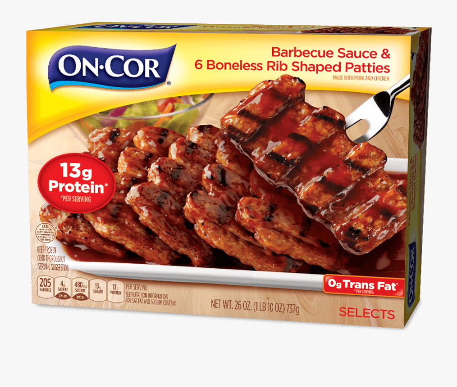 On Cor Bbq Patties - Rib Patties, Transparent Clipart
