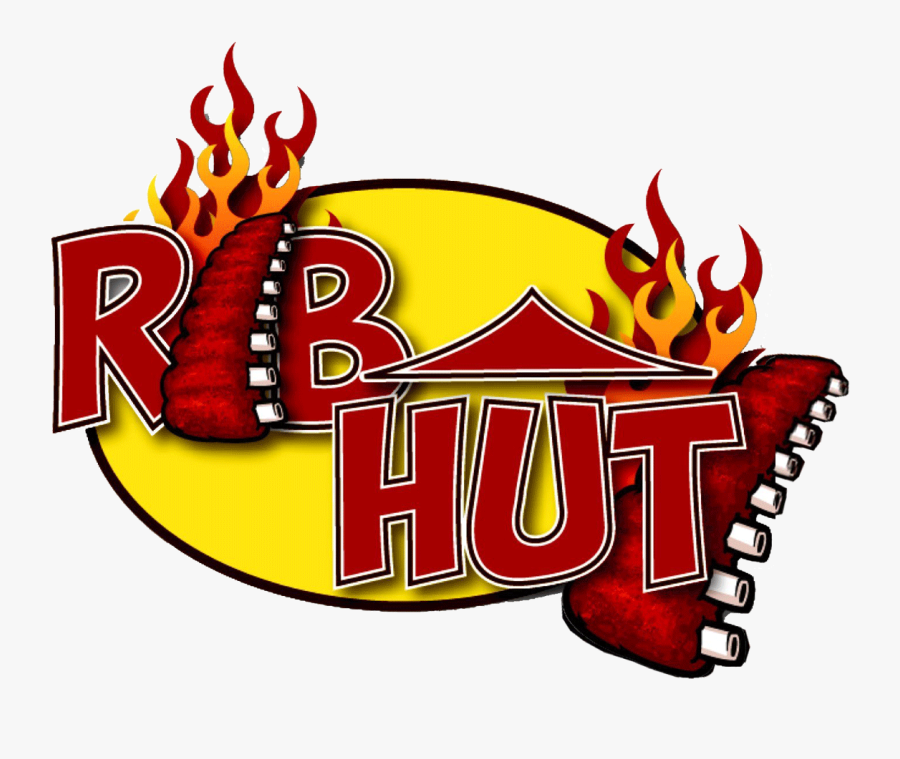 Bbq Rib Hut - Emblem, Transparent Clipart