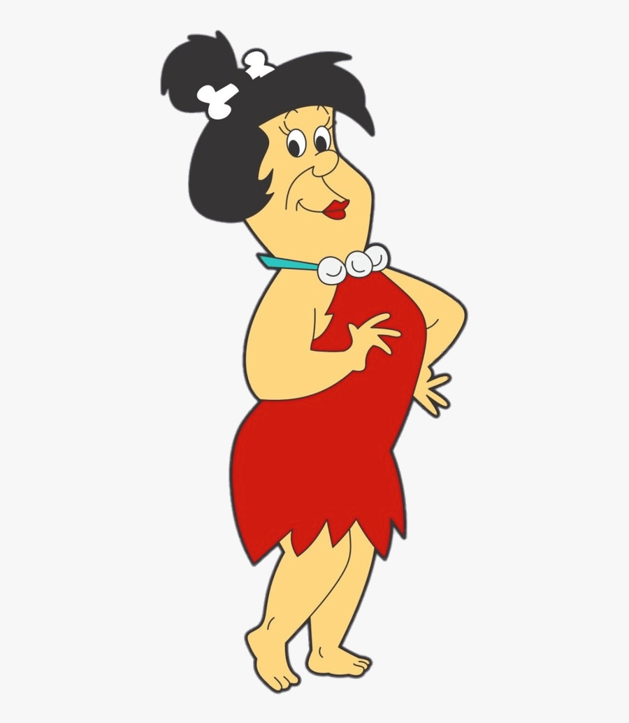 Edna Flintstone , Transparent Cartoons - Flintstones Edna, Transparent Clipart