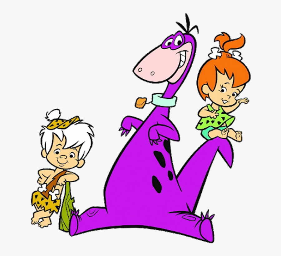 Pebbles Bam Bam Y Dino, Transparent Clipart