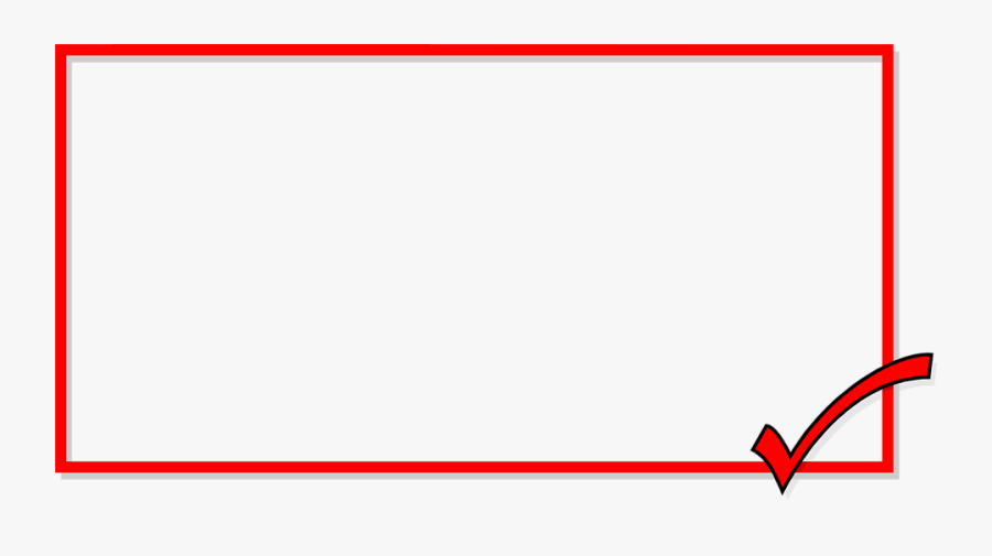 Red Check Border Clipart - Colorfulness, Transparent Clipart