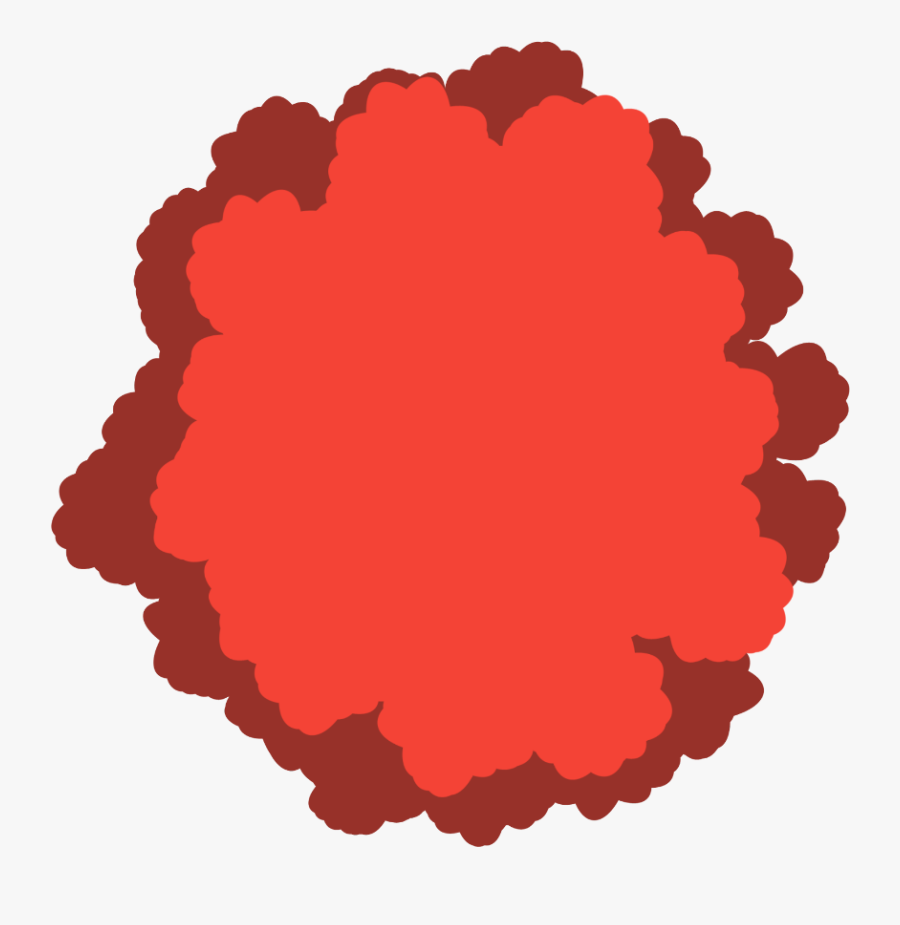 Transparent Red Flourish Clipart - Round Splash Png, Transparent Clipart