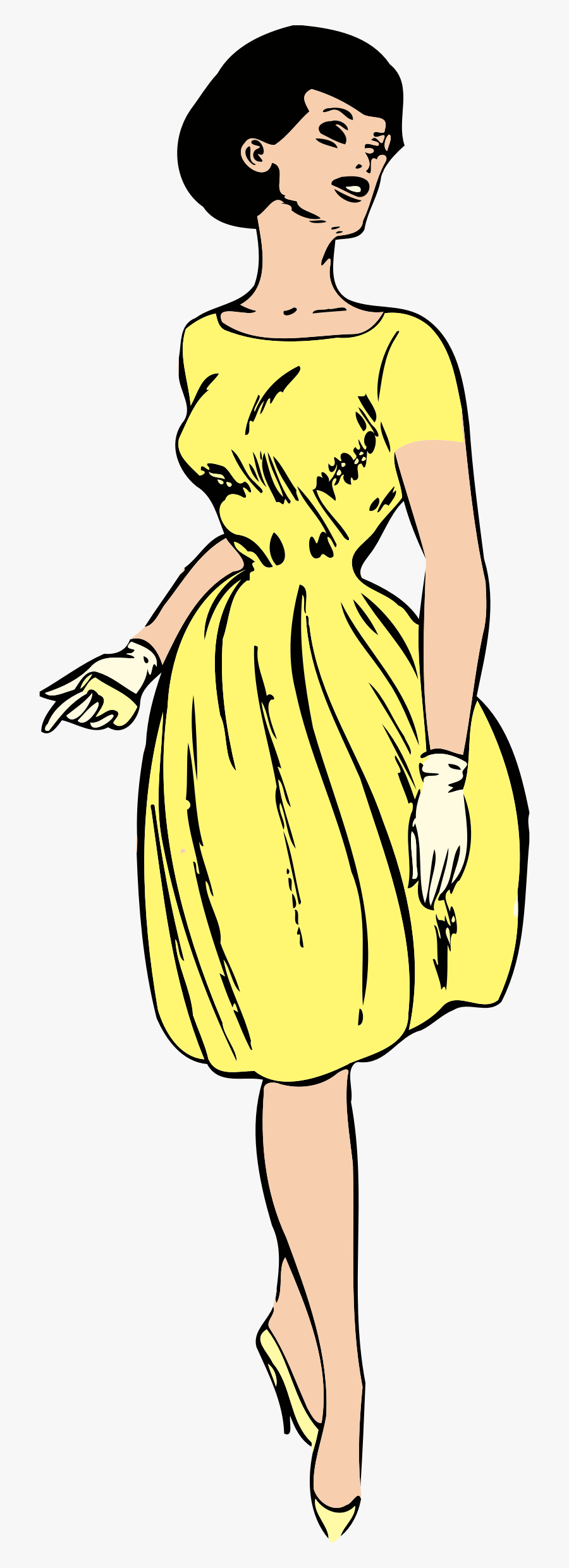 Elegant Lady 2 Clip Arts - Portable Network Graphics, Transparent Clipart