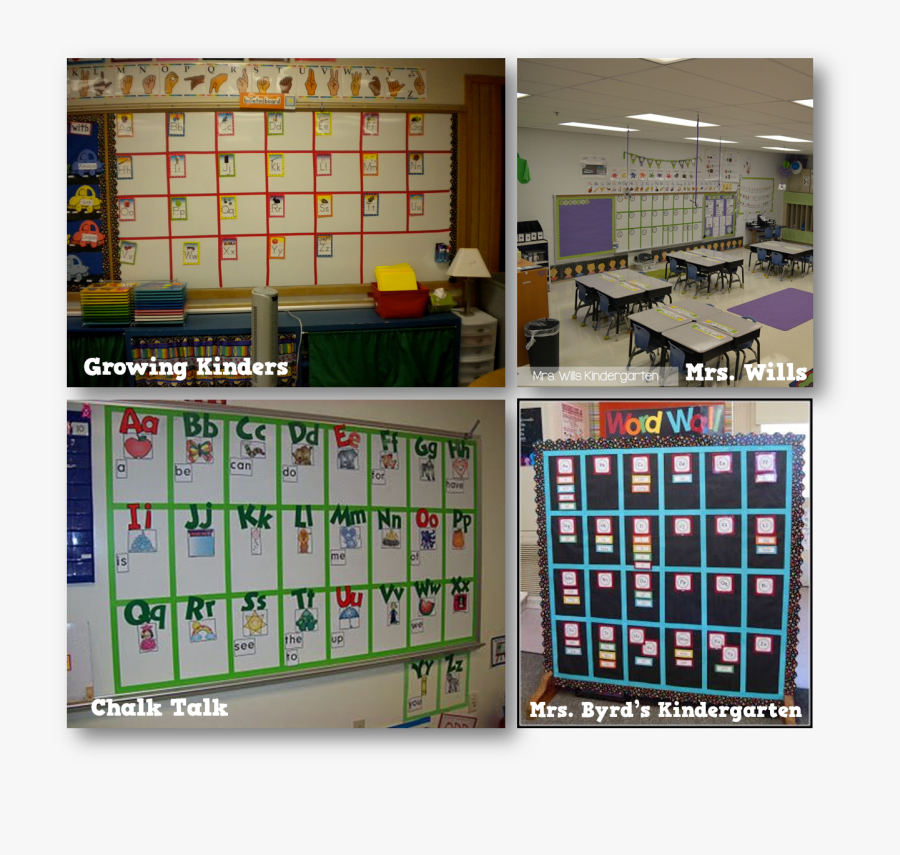 Word Wall On White Board, Transparent Clipart