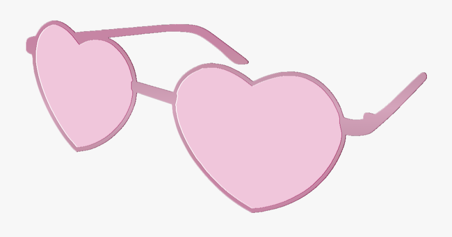 Transparent Heart Glasses Png - Heart, Transparent Clipart