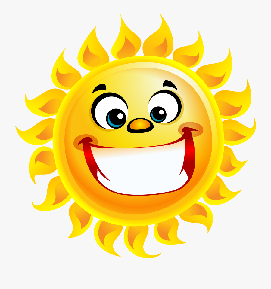 Smiling Sun Smile Clip Art, Transparent Clipart