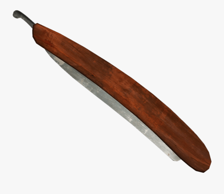 Closed Straight Razor - Rifle, Transparent Clipart