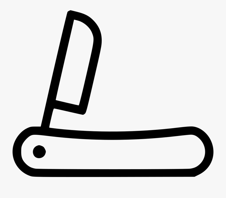 Straight Razor I, Transparent Clipart