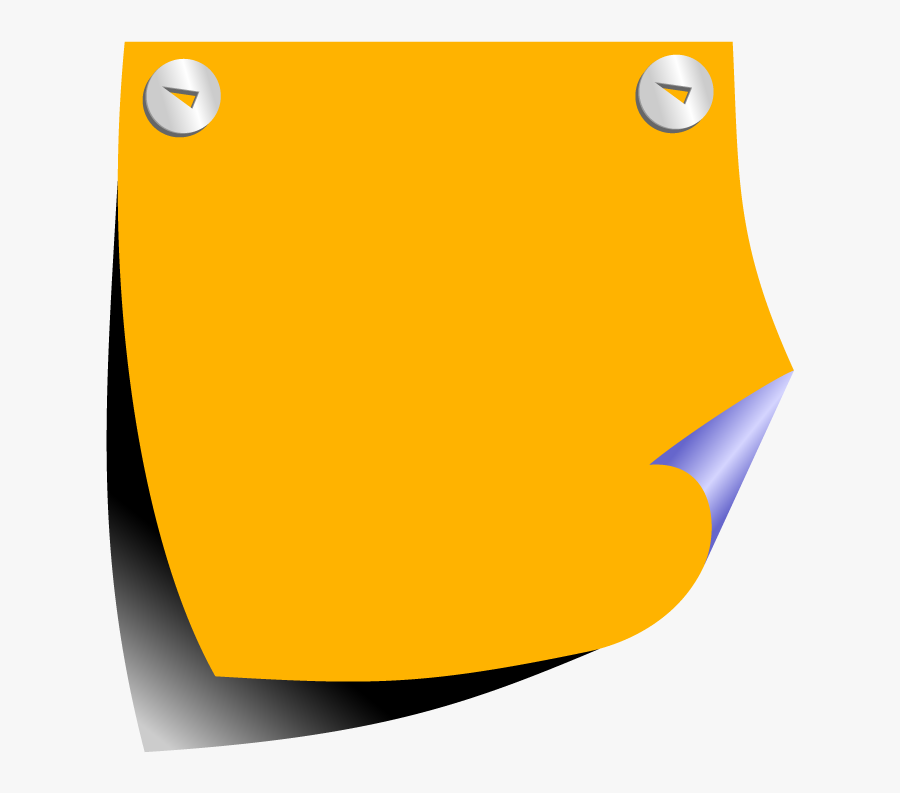 Postit, Transparent Clipart
